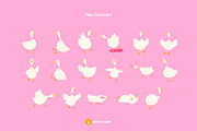 Silly Goose Character Illustrations, an Animal Illustration by Victoruler (Thumbnail 2 of 5)