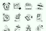 Money Drawing Illustration Set, a Finance Illustration by Vectors Market (Thumbnail 7 of 7)