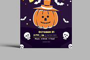Halloween Night Party, a Flyer Template by MightyDesign (Thumbnail 5 of 8)