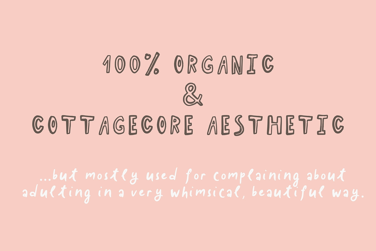 Wild Honey. Whimsical Font, a Handwritten Font by PaperJamLab (Photo 15 of 15)