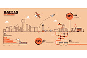 36 City Infographics - Line Style, an Outline Icon by Kursat Unsal (Thumbnail 17 of 37)
