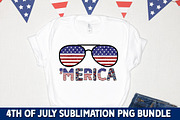 4th of July Sublimation PNG Bundle, an Illustration by Fokira (Thumbnail 15 of 16)