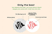 Tattoo Linocut Clipart Bundle, an Illustration by ClayStudio (Thumbnail 6 of 8)