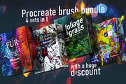 PROCREATE Brush Bundle: $37 not $58, a Brush Add-On by Eldar Zakirov's (Thumbnail 1 of 12)