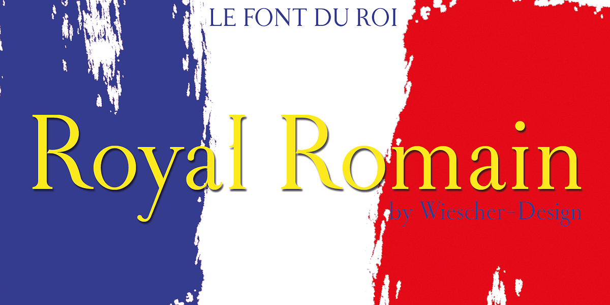 Royal Romain, a Serif Font by Wiescher-Design (Photo 1 of 4)