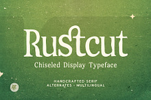 Rustcut - Serif Font