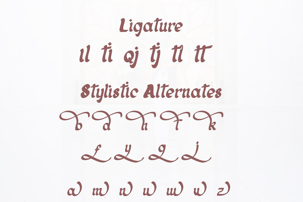 Alladhina Vintage Arabic Script Font