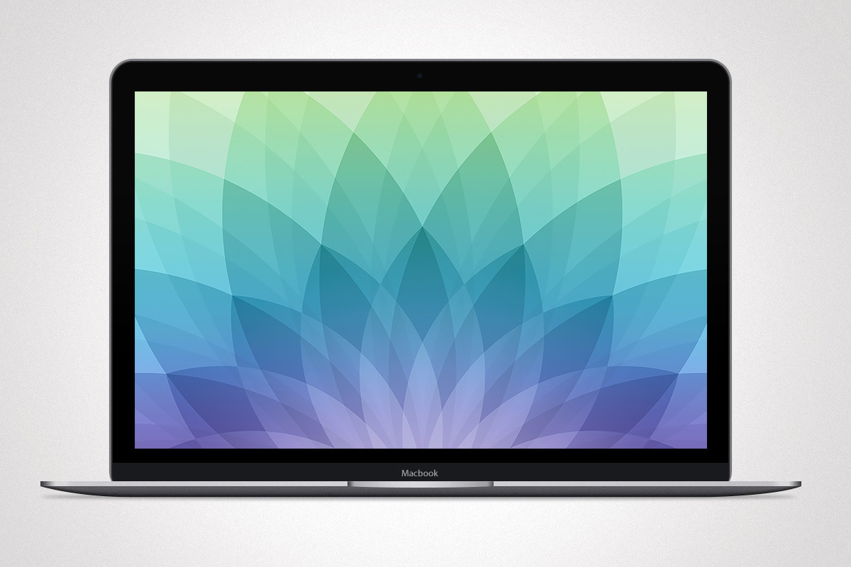 Apple MacBook 2015 Mockup, a Mac Mockup by RadekBroz (Photo 6 of 6)