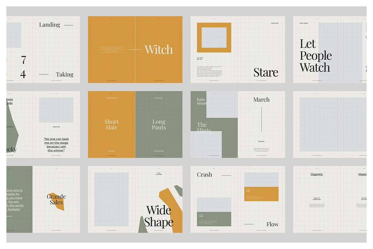 AOLIDIA Editorial Lookbook, a Magazine Template by Arif Tri Ananta (Photo 13 of 14)