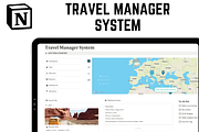 Notion Travel Manager System, a Templates & Theme by 2 Nomazi (Thumbnail 1 of 3)