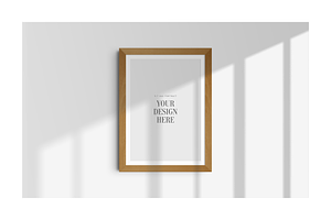 Frame Mockup 5:7 A4 Portrait