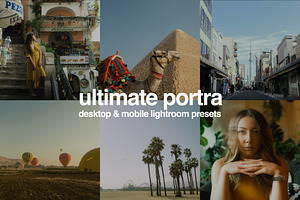 16 Portra Lightroom Preset Pack, a Preset Add-On by Gridfiti