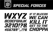 Special Forces stencil font, a Font by Doug Best Foundry (Thumbnail 1 of 2)