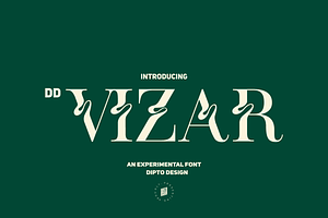 DD Vizar - An Experimental Typeface