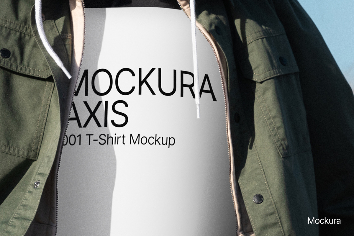 T-Shirt Streetwear Mockup – Mockura, a Shirt Mockup by Mockura (Photo 4 of 6)