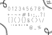 Echolines Font | Handwriting Font, a Handwritten Font by LivelyAutumn11.11 (Thumbnail 3 of 4)