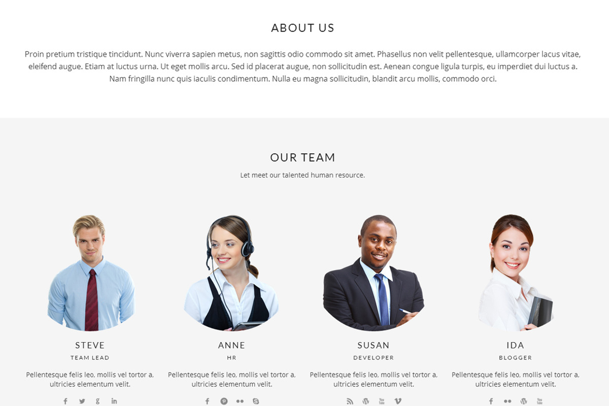 Baleen - One Page Bootstrap Template, a Bootstrap Template by DesignOrbital (Photo 4 of 5)