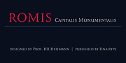 Romis, a Serif Font by Finaltype (Thumbnail 1 of 22)