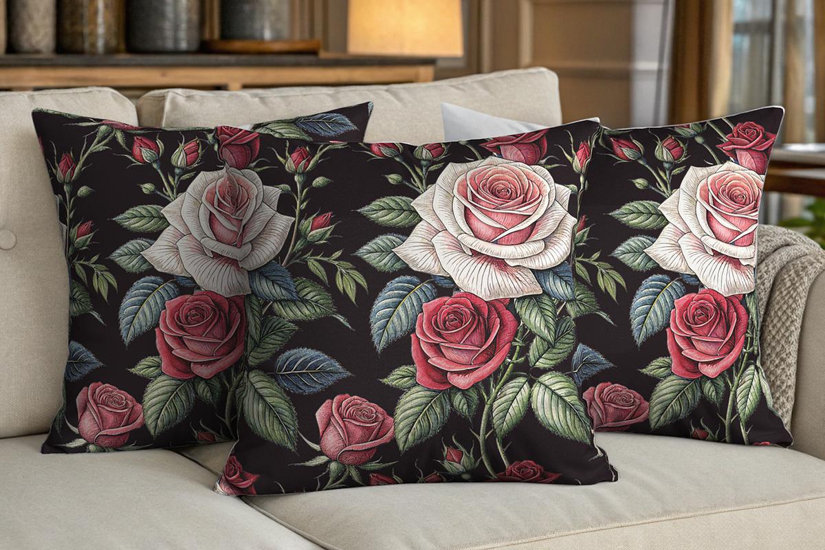 English Roses, a Pattern Graphic by Designs by Helen Trupak (Photo 1 of 13)