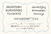 Linelo - A Handwritten Font, a Handwritten Font by byherline (Thumbnail 2 of 4)
