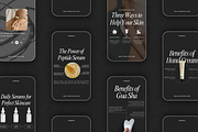 Grey Skin Care Instagram Templates, a Social Media Template by Xenié Creative (Thumbnail 10 of 10)