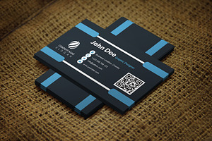 Blueliner Business Card Template