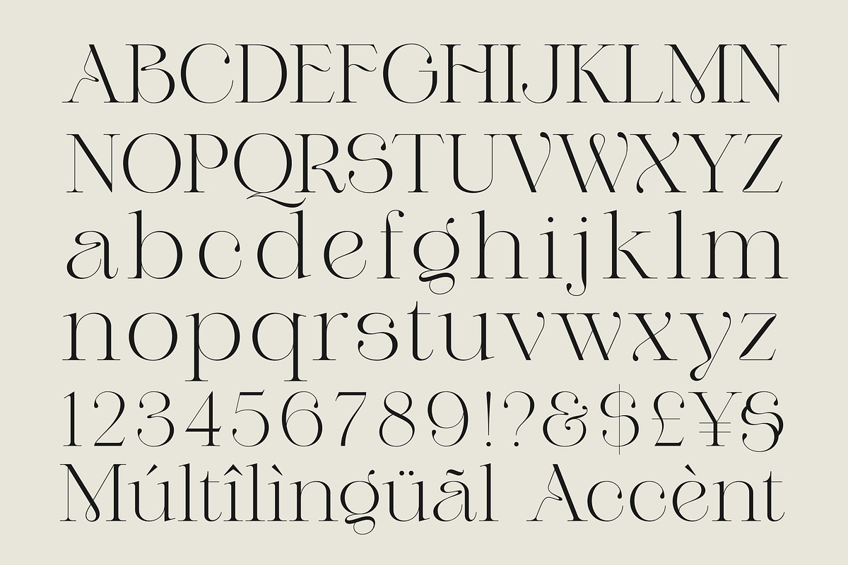 Valery Display Serif Font, a Serif Font by Letteralle Studios (Photo 9 of 10)