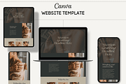 Canva Website Template, a Websites & App Template by Asha Glenn Design Studio (Thumbnail 2 of 9)