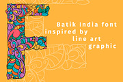 Batik India Color Font, a Script Font by ilonitta (Thumbnail 2 of 8)