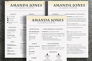 Resume Template | Amanda, a Resume Template by ResumeWorkshop (Thumbnail 1 of 10)