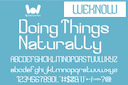 Visual Rhythm font, a Font by weknow (Thumbnail 5 of 8)