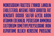 Anantikos Sans Font, a Sans Serif Font by Frantic Disorder (Thumbnail 9 of 10)