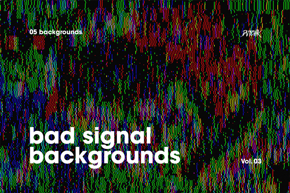 Bad Signal Backgrounds Vol. 03, a Background Graphic by dvtchk (Photo 5 of 5)