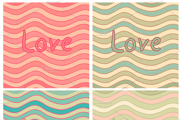Set Of Vector Patterns