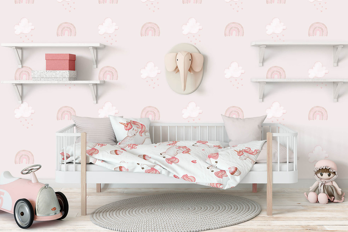 Valentine's Unicorn Set, an Illustration by Eva Katerina (Photo 5 of 8)