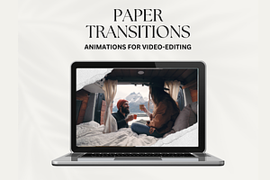 Paper Transitions For Videos