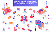 Mega Bundle Isometric Elements, an Illustration by alexdndz (Thumbnail 23 of 27)