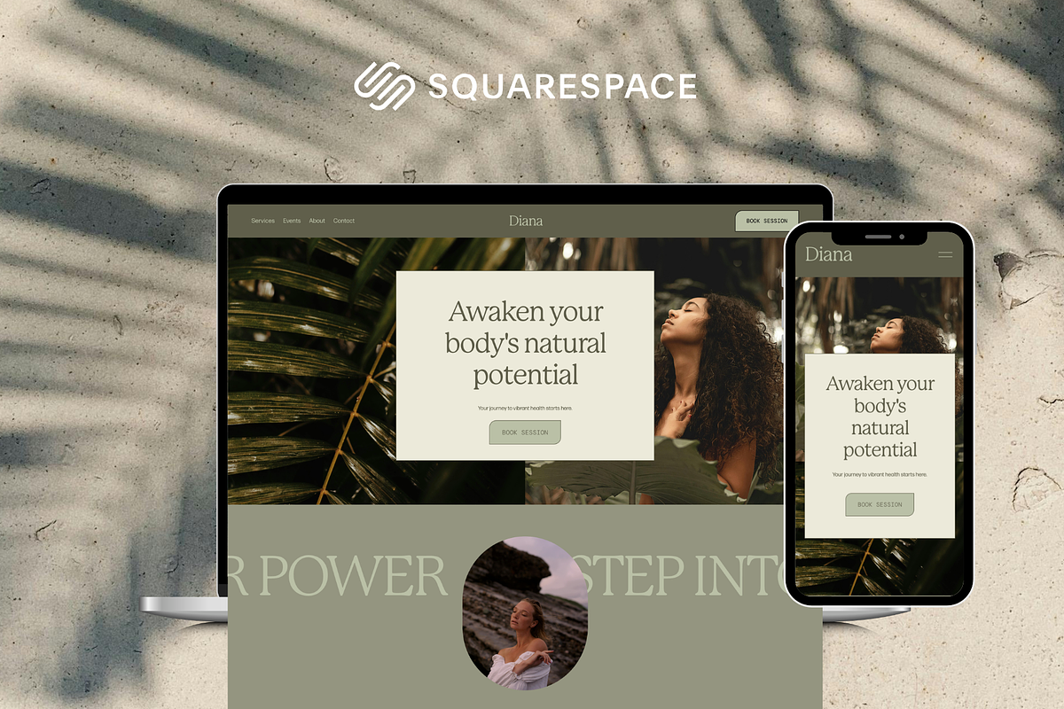 Squarespace Template for Coach, a Squarespace Template by Soul Mission Studio (Photo 1 of 10)