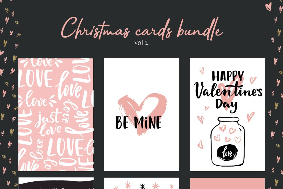 Valentine's Day bundle, a Background Graphic by Cozy pattern shop (Photo 8 of 10)
