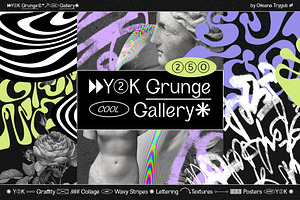 Y2K Collage & Graffiti Elements Pack