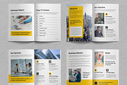Annual Report Brochure Template, a Brochure Template by ContestDesign (Thumbnail 3 of 4)