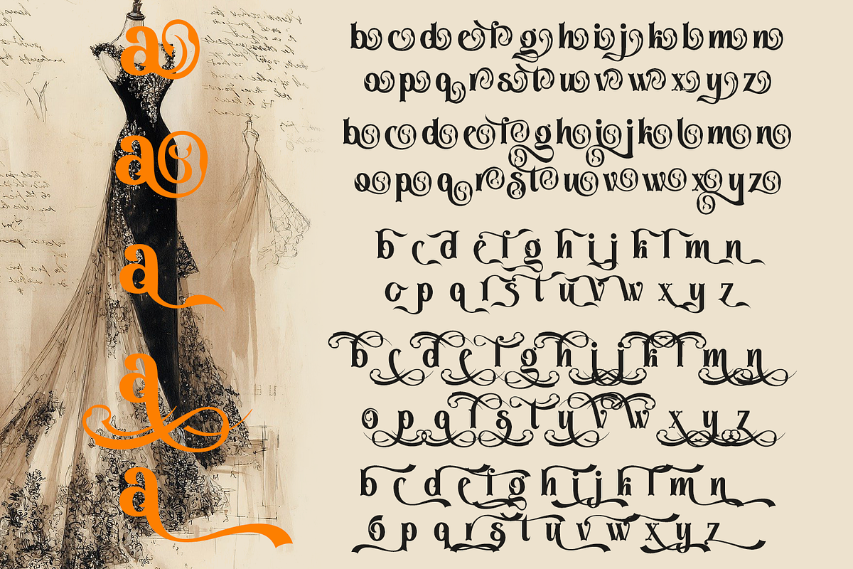Cahyper Decorative Typeface, a Blackletter Font by TypeClassHeroes (Photo 9 of 10)
