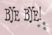 Hannah Has Secrets Wobbly Font, a Serif Font by The October Creative (Thumbnail 8 of 8)