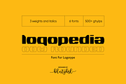 Logopedia Now Rounded, a Font by BULENT YUKSEL (Thumbnail 1 of 11)