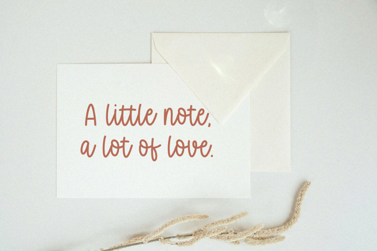 Sweet Charm - Cute Handwritten Font, a Script Font by Suby Studio (Photo 5 of 6)