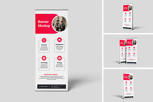 High Quality Banner Mockup, an Advertising Mockup by swsi-studio