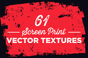 61 Screen Print Vector Textures, a Texture Graphic by The Design Shop (Thumbnail 1 of 5)