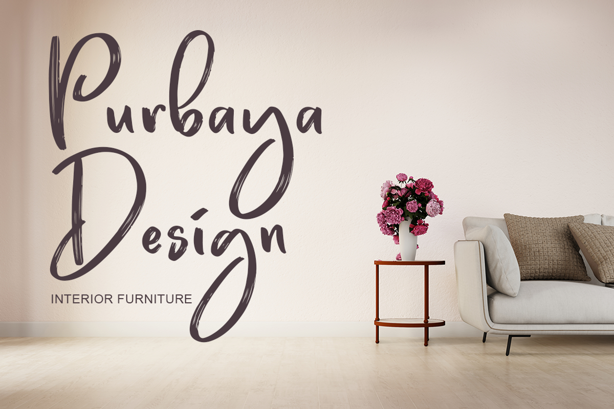 Brillfond Brush Typeface preview 4