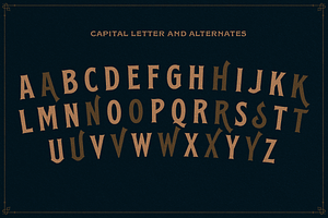 EFCO Splandor Display Typeface