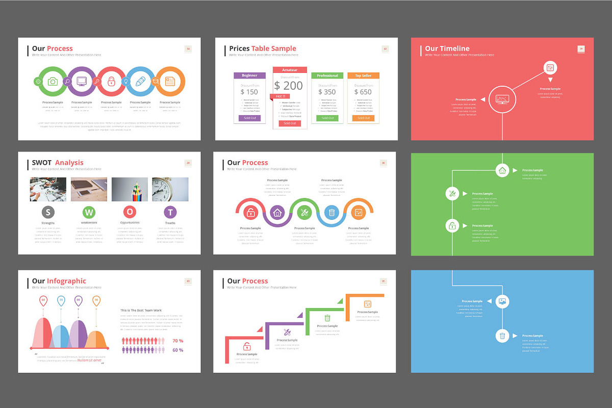 Michaela Powerpoint Presentation, a Presentation Template by Graphicslide (Photo 4 of 6)